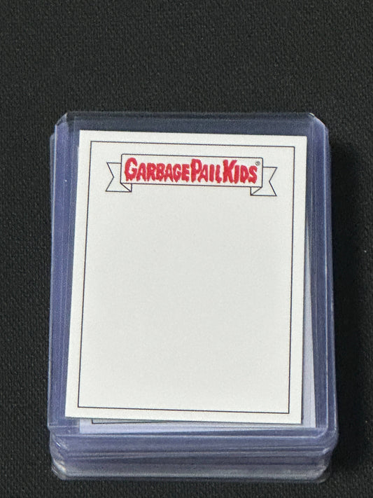 2024 Garbage Pail Kids chrome s7 Sketch Card Blank