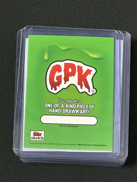 2024 Garbage Pail Kids chrome s7 Sketch Card Blank
