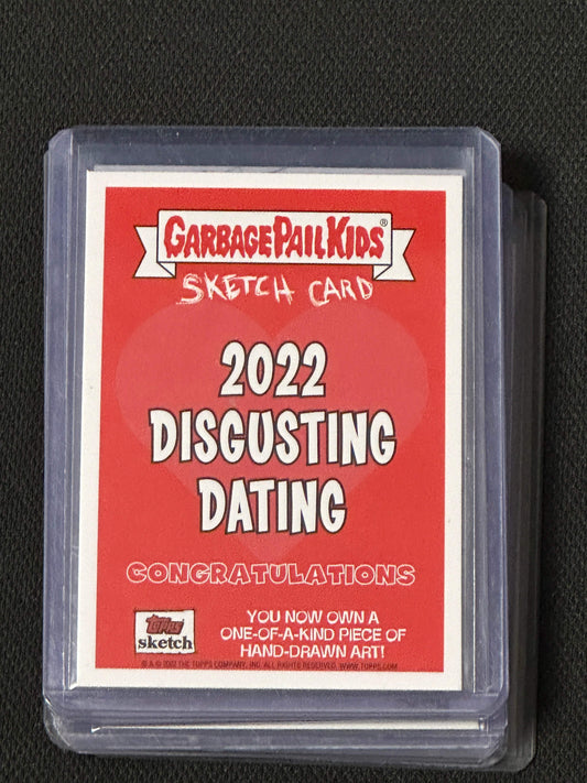 2022 Garbage Pail Kids Valentine's Day Sketch Card Blank