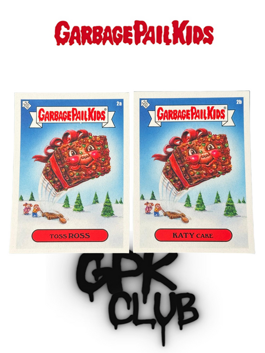 2020 Topps Garbage Pail Kids BIZARRE HOLIDAYS 2a&2b (lots 2 cards)