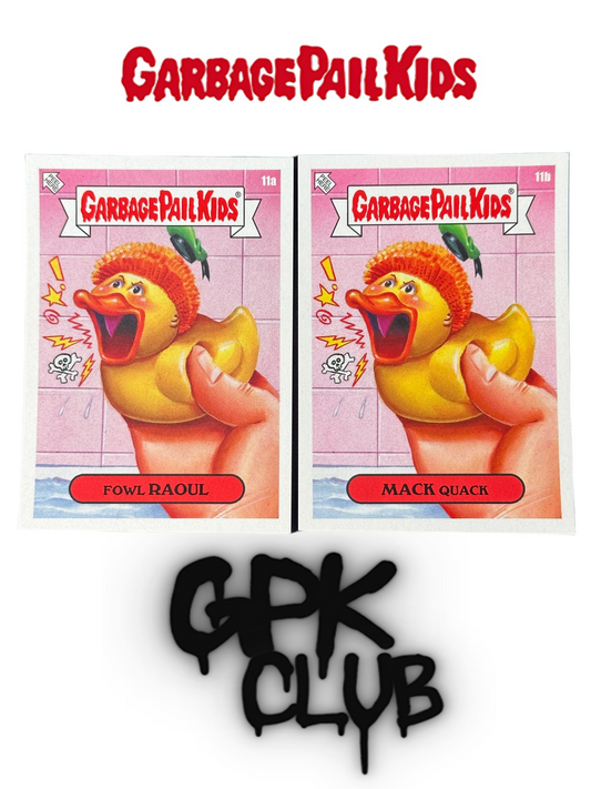2020 Topps Garbage Pail Kids BIZARRE HOLIDAYS January 11a&11b (lots 2 cards)