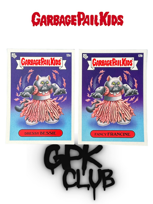 2020 Topps Garbage Pail Kids BIZARRE HOLIDAYS January 12a&12b (lots 2 cards)