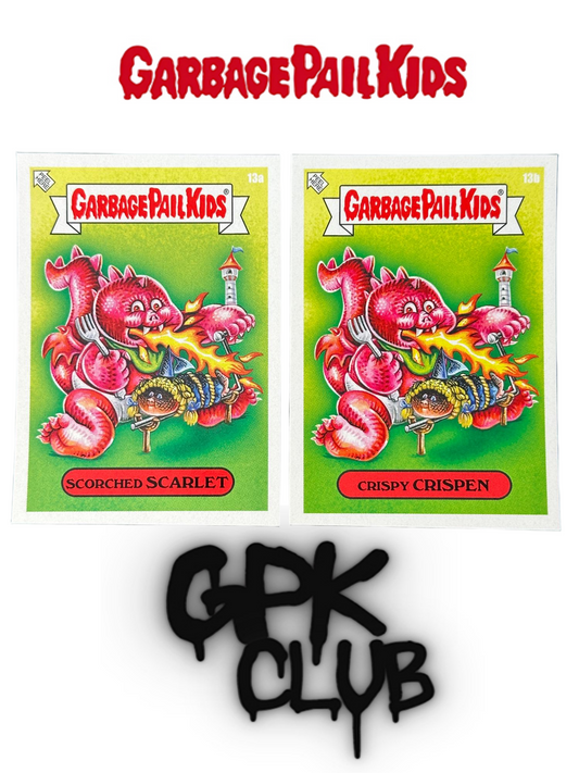 2020 Topps Garbage Pail Kids BIZARRE HOLIDAYS January 13a&13b (lots 2 cards)