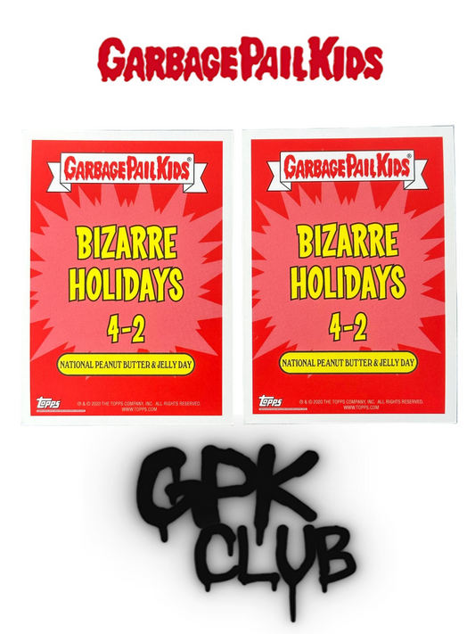 2020 Topps Garbage Pail Kids BIZARRE HOLIDAYS April 2a&2b (lots 2 cards)