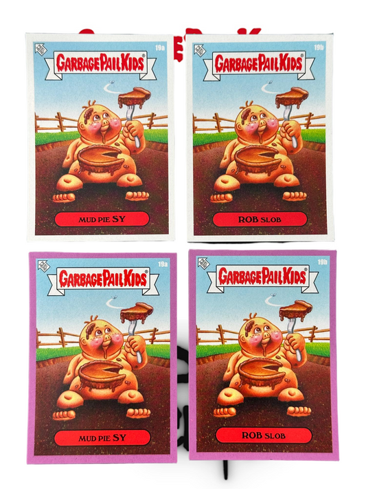 2020 Topps Garbage Pail Kids BIZARRE HOLIDAYS June 19a&19b&PURPLE (lots 4 cards)