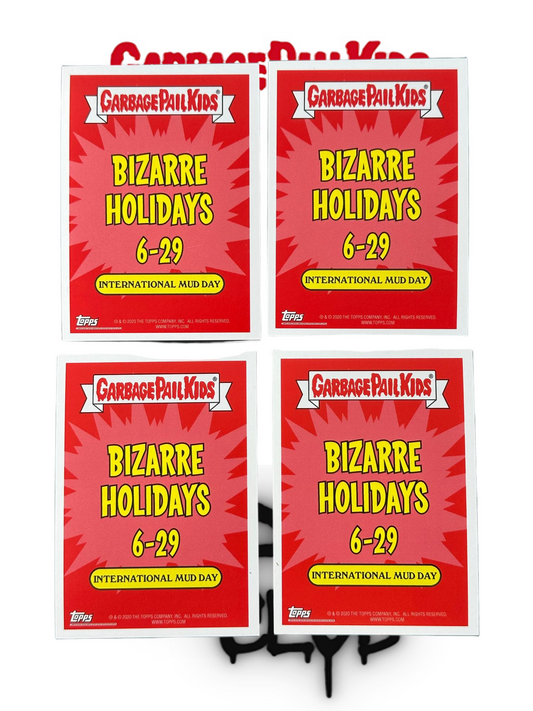 2020 Topps Garbage Pail Kids BIZARRE HOLIDAYS June 19a&19b&PURPLE (lots 4 cards)