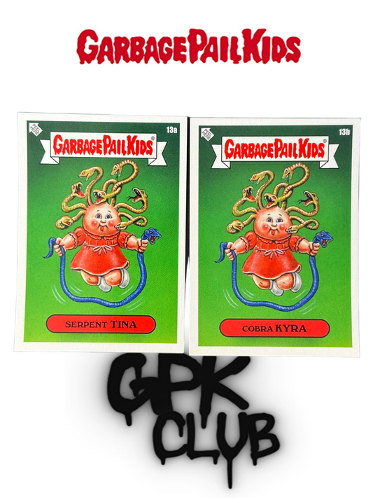 2020 Topps Garbage Pail Kids BIZARRE HOLIDAYS July 13a&13b (lots 2 cards)