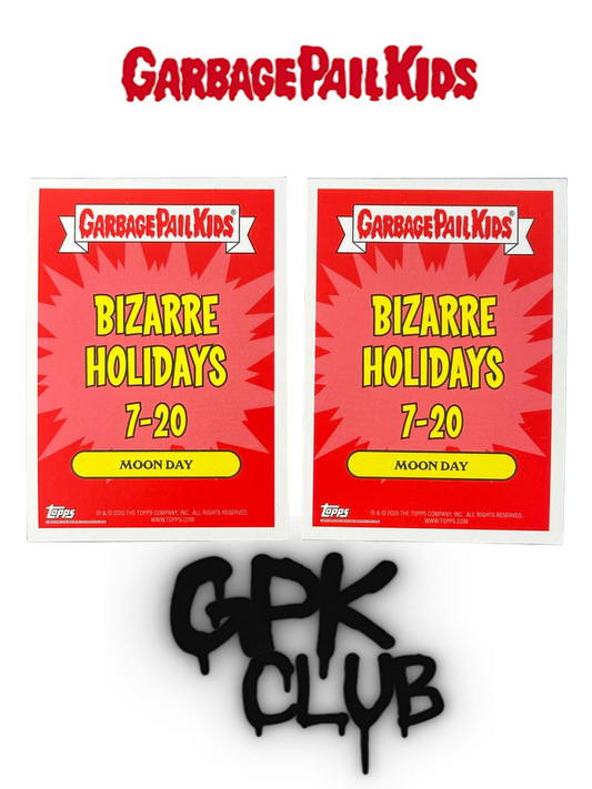 2020 Topps Garbage Pail Kids BIZARRE HOLIDAYS July 15a&15b (lots 2 cards)