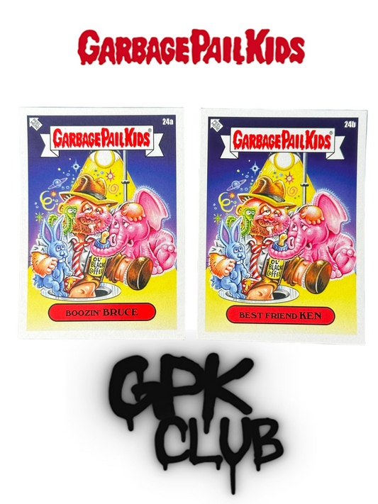 2020 Topps Garbage Pail Kids BIZARRE HOLIDAYS July 24a&24b (lots 2 cards)