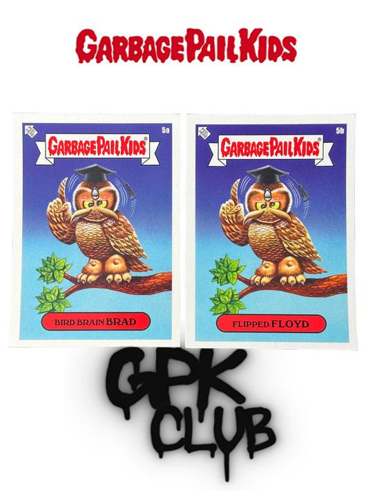 2020 Topps Garbage Pail Kids BIZARRE HOLIDAYS 5a&5b (lots 2 cards)