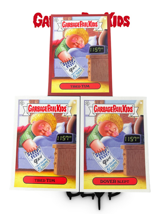 2020 Garbage Pail Kids BIZARRE HOLIDAYS 1a&1b&1b RED (lots 3 cards)