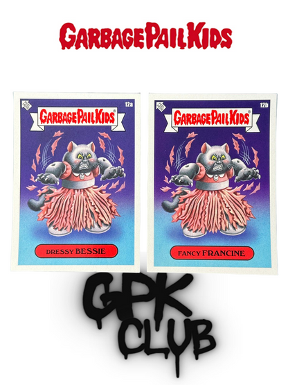 2020 Topps Garbage Pail Kids BIZARRE HOLIDAYS January 12a&12b (lots 2 cards)