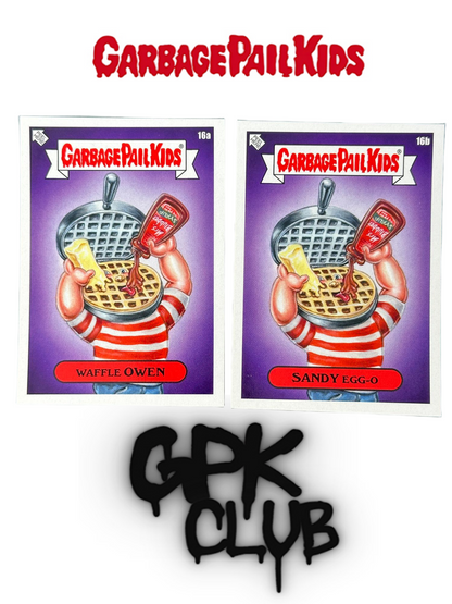 2020 Topps Garbage Pail Kids BIZARRE HOLIDAYS March 16a&16b (lots 2 cards)