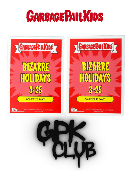 2020 Topps Garbage Pail Kids BIZARRE HOLIDAYS March 16a&16b (lots 2 cards)