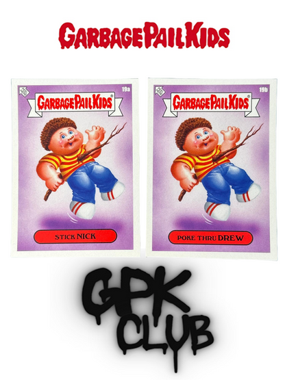 2020 Topps Garbage Pail Kids BIZARRE HOLIDAYS March 19a&19b (lots 2 cards)