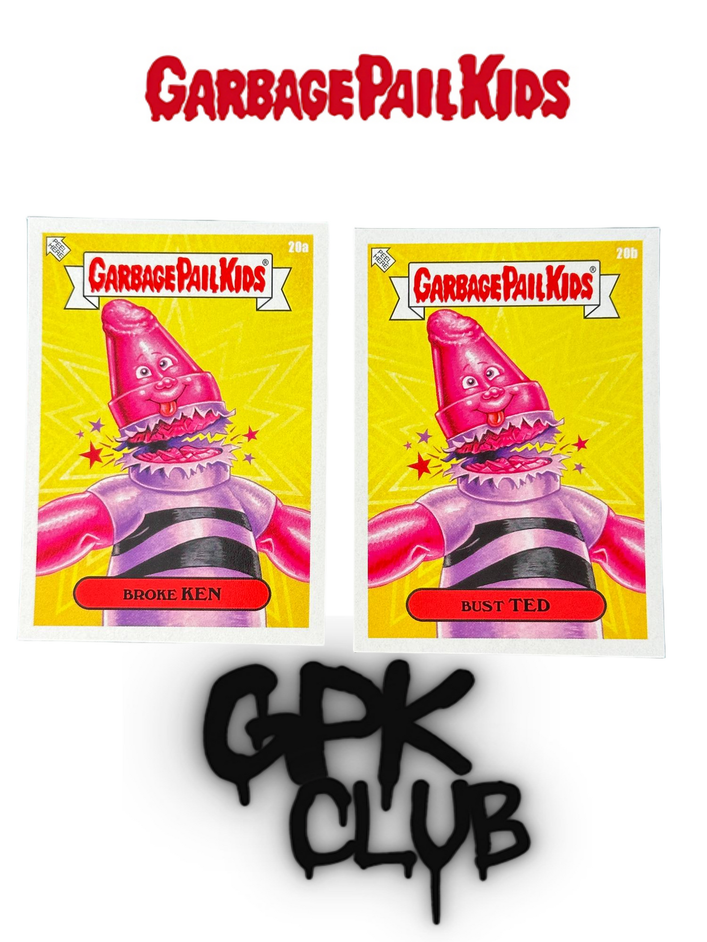 2020 Topps Garbage Pail Kids BIZARRE HOLIDAYS March 20a&20b (lots 2 cards)