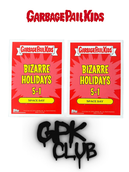 2020 Topps Garbage Pail Kids BIZARRE HOLIDAYS May 1a&1b (lots 2 cards)
