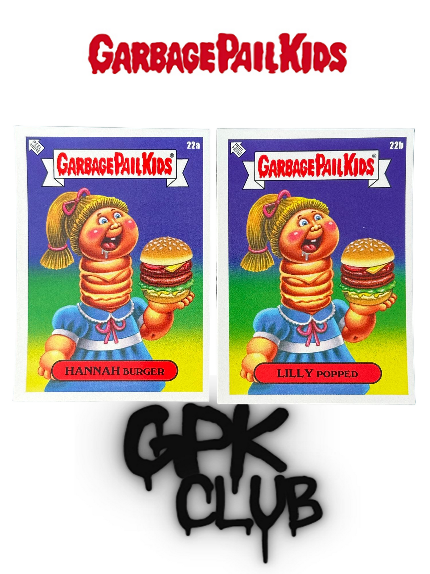 2020 Topps Garbage Pail Kids BIZARRE HOLIDAYS May 22a&22b (lots 2 cards)