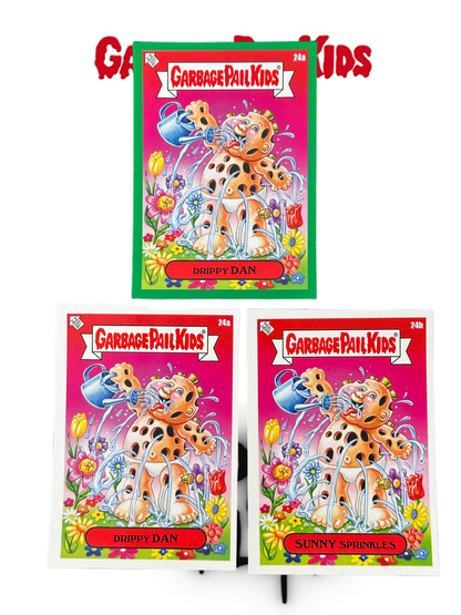 2020 Topps Garbage Pail Kids BIZARRE HOLIDAYS May 24a&24b&24a GREEN (lots 3 cards)