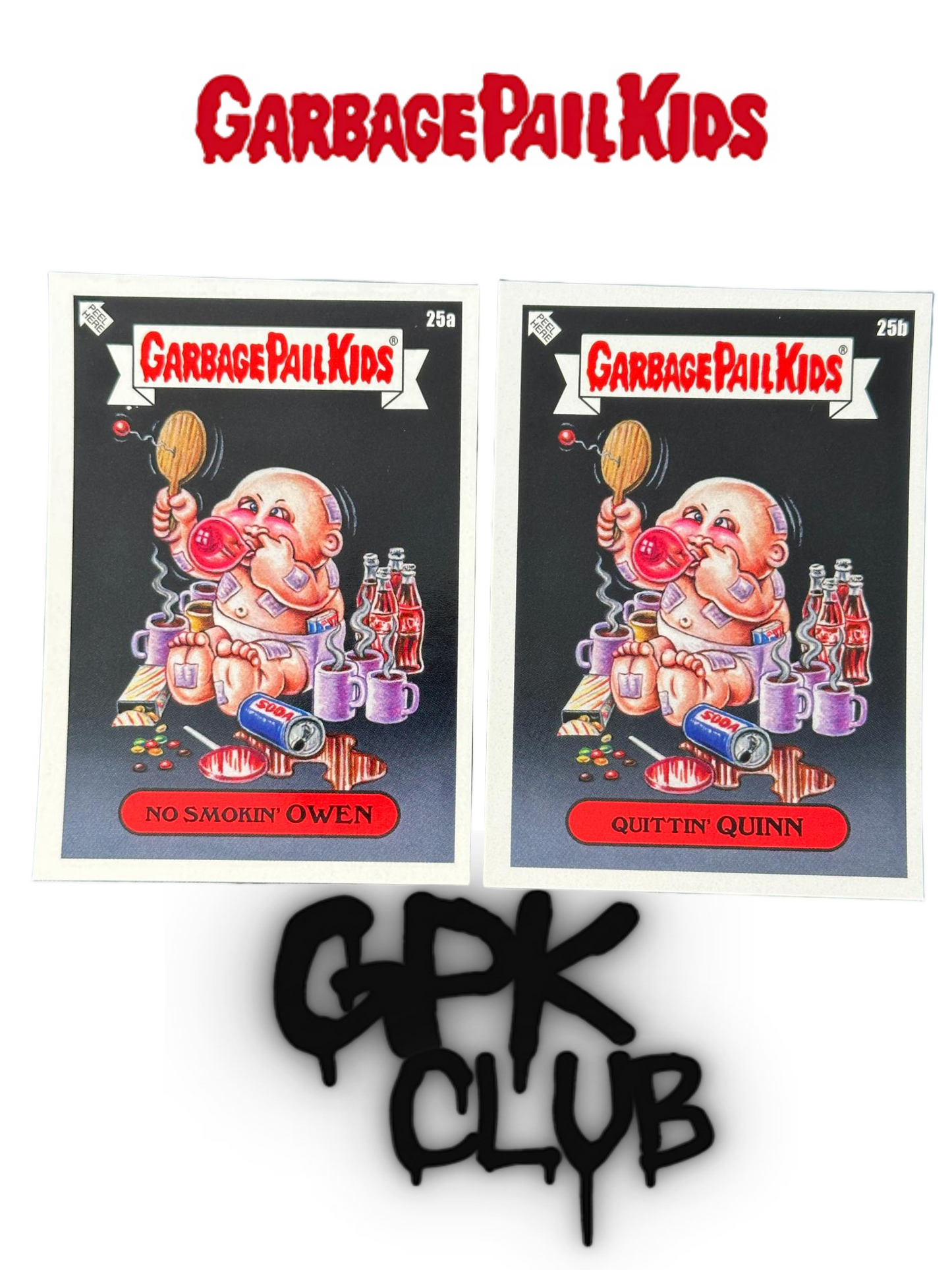 2020 Topps Garbage Pail Kids BIZARRE HOLIDAYS May 25a&25b (lots 2 cards)