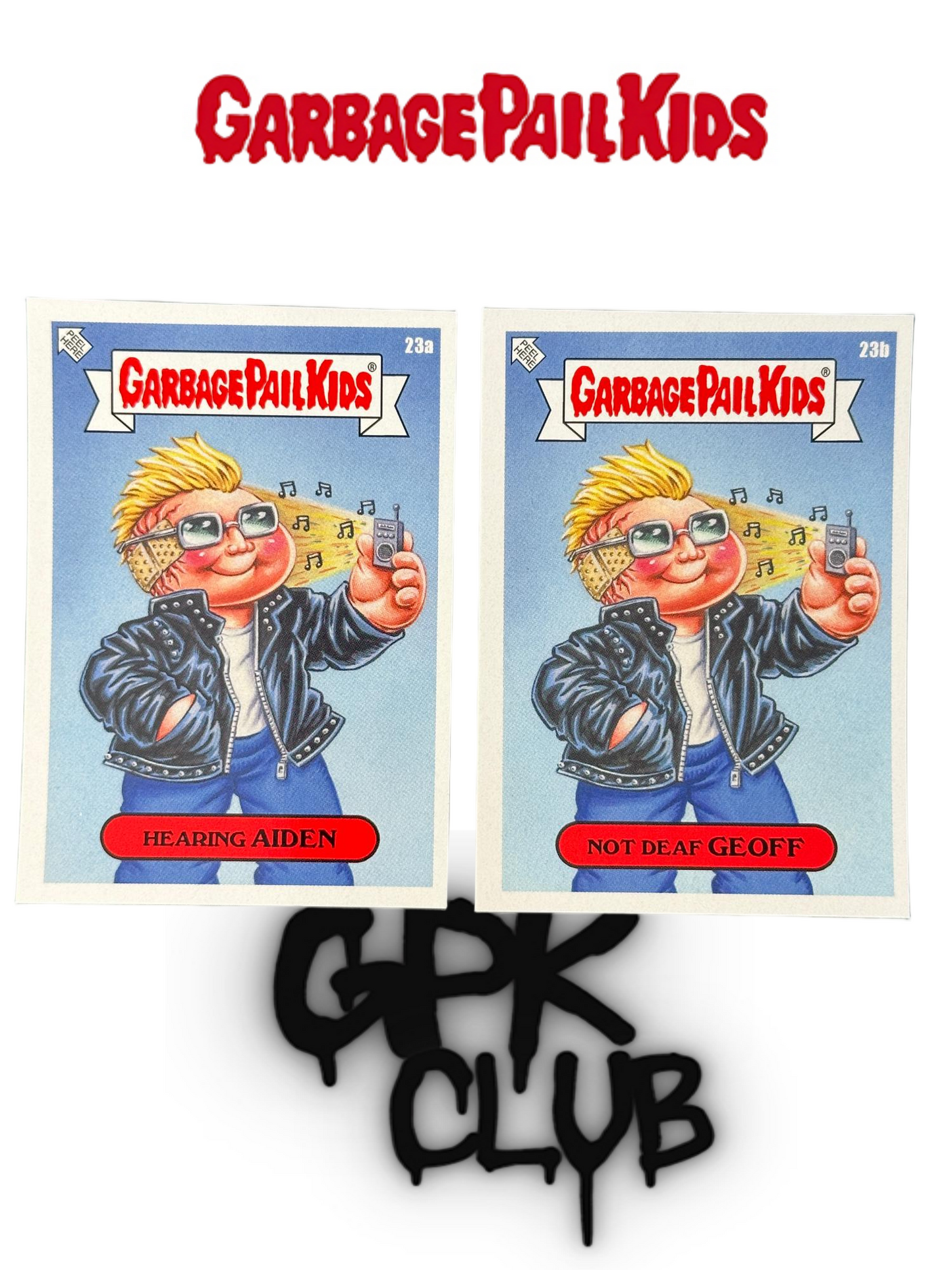 2020 Topps Garbage Pail Kids BIZARRE HOLIDAYS May 23a&23b (lots 2 cards)