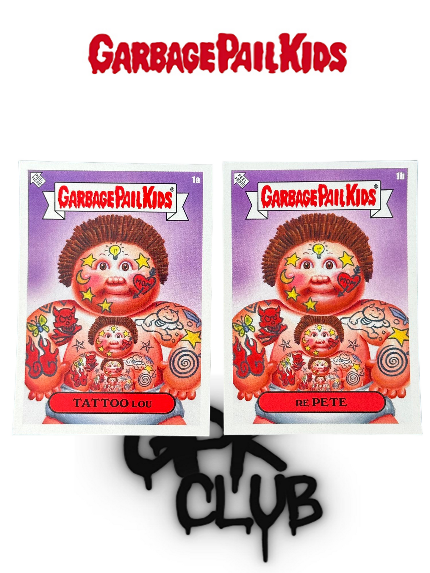 2020 Topps Garbage Pail Kids BIZARRE HOLIDAYS June 1a&1b (lots 2 cards)