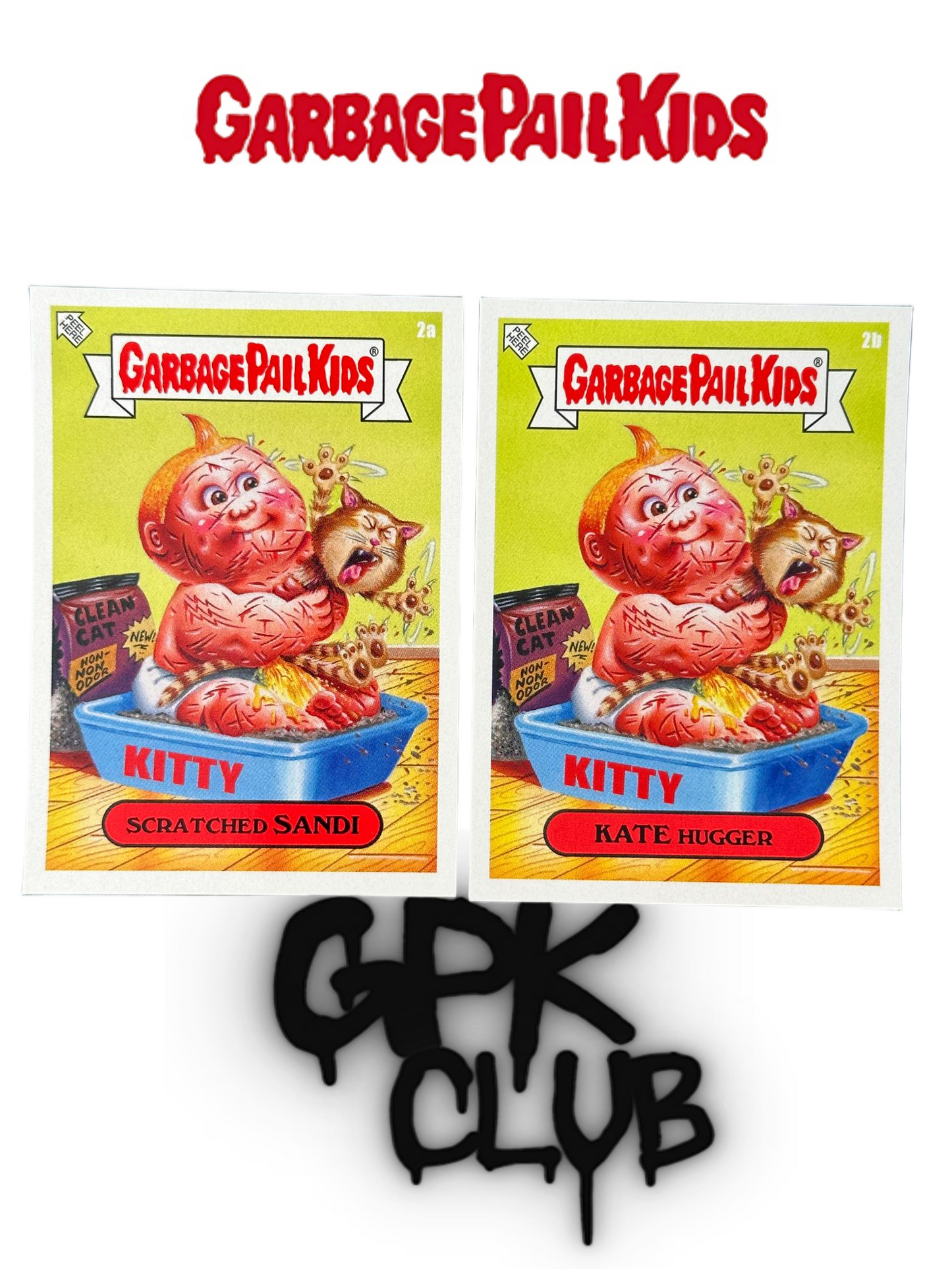 2020 Topps Garbage Pail Kids BIZARRE HOLIDAYS June 2a&2b (lots 2 cards)