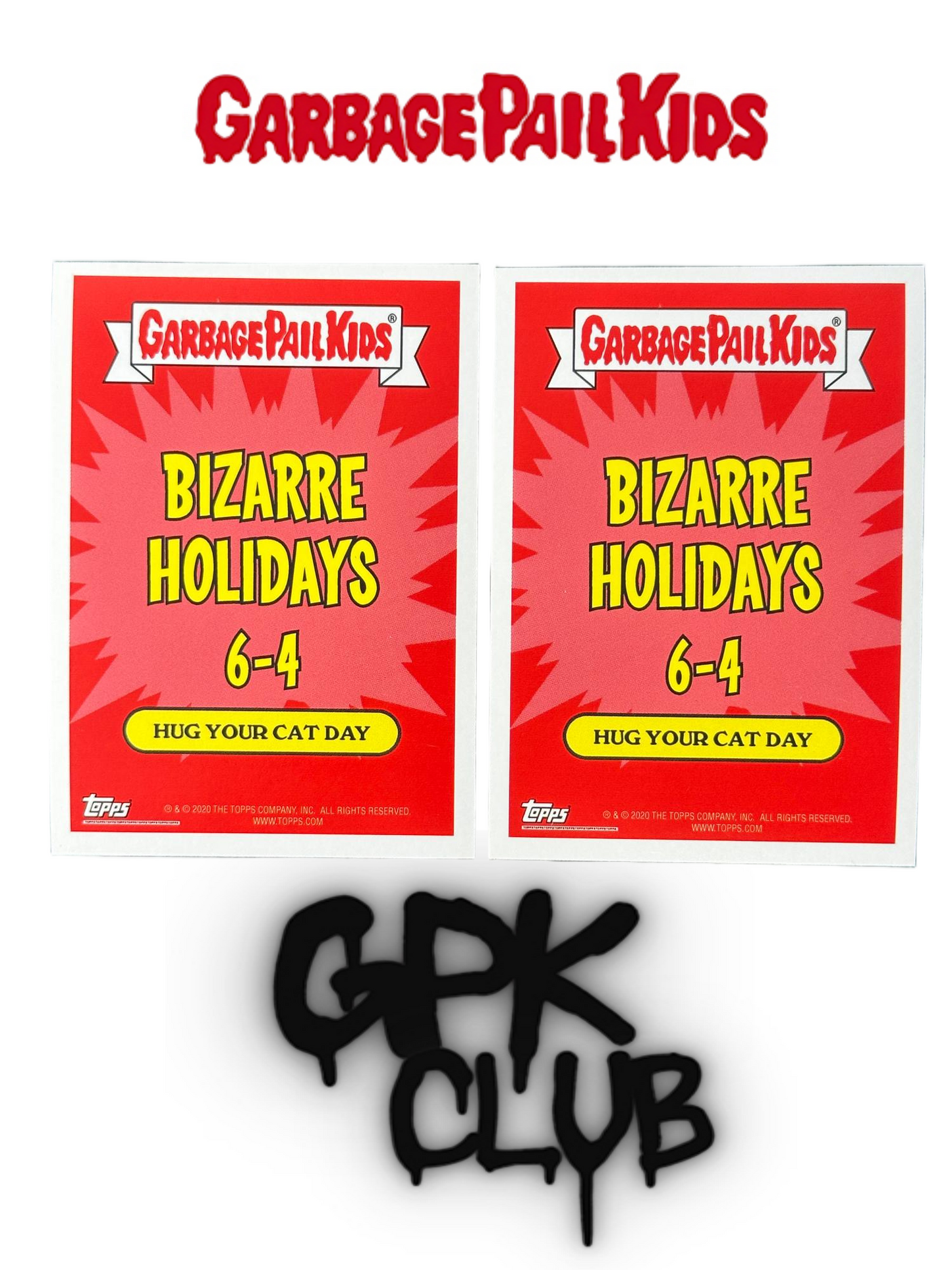 2020 Topps Garbage Pail Kids BIZARRE HOLIDAYS June 2a&2b (lots 2 cards)