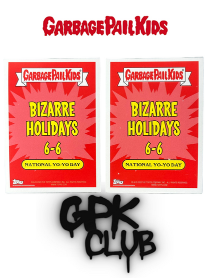 2020 Topps Garbage Pail Kids BIZARRE HOLIDAYS June 5a&5b (lots 2 cards)
