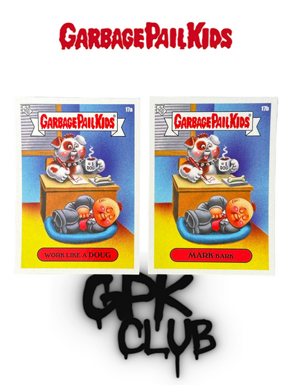 2020 Topps Garbage Pail Kids BIZARRE HOLIDAYS June 17a&17b (lots 2 cards)